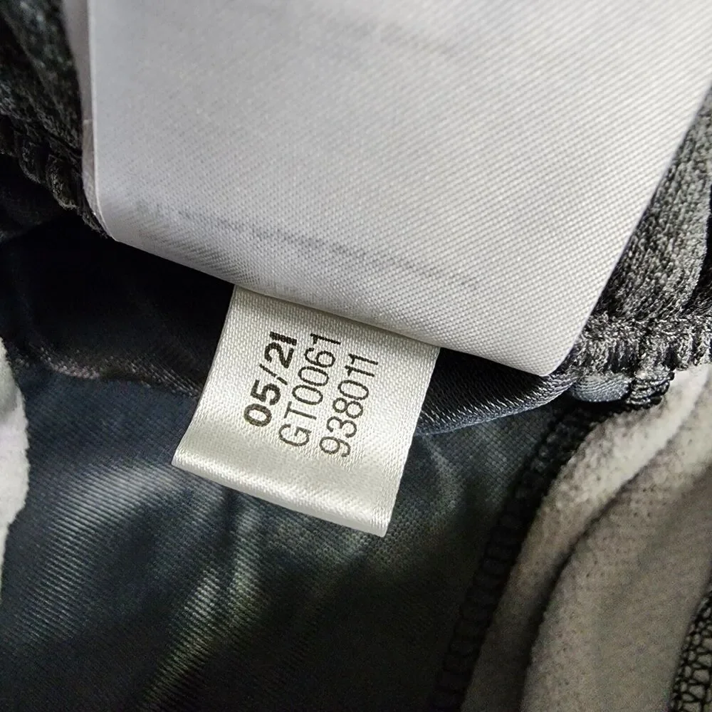 Adidas Sweatpants Mens Small Game And Go Tapered Zip Leg Gray Drawstring GT0061